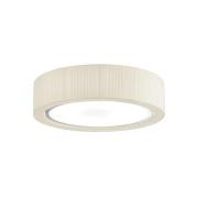 Bover LED-taklampe Urban, sølv/cremefarget, Ø 60 cm