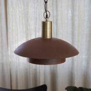 PR Home hengelampe Bolton, Ø 45 cm, rustfarget, metall