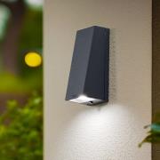 Bega utendørs vegglampe 33513 K4, 4000 K, grafitt, støpt aluminium