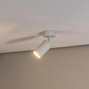 Downlight Sado, hvit, stål, justerbar, 1 lyskilde rund