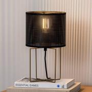 Bordlampe Kamil med perforert metallskjerm