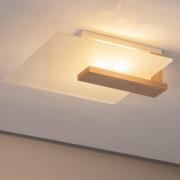 Envostar Peach Puff taklampe med glass, tre