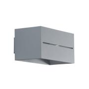 Euluna Aceline vegglampe, opp- og downlight grå