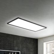 LED-panel for utenpåliggende montering Slim 58x20cm av/på 4000K svart