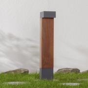 BEGA 84498 LED-veilampe, grafitt, kantet hode