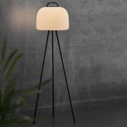 LED-gulvlampe Kettle Tripod Metall, skjerm 36 cm