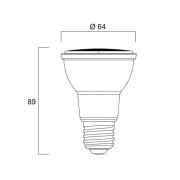 Sylvania LED-reflektorpære E27 7,2W PAR20 3000K dimbar 36° 540lm