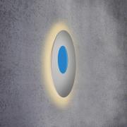 Escale Blade Open LED-vegglampe RGBW sølv Ø59cm