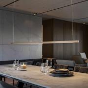 Quitani Talon LED-hengelampe bronseanodisert 32W