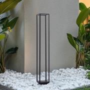 Lucande LED-gatelampe Thorvid, høyde 120 cm, svart