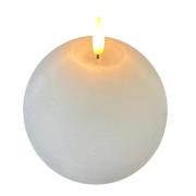 STERNTALER LED-vokslys, hvit, høyde 13 cm, kule, batteri