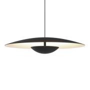 MARSET Ginger LED-pendellampe, Triac Ø32cm svart/hvit