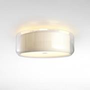 MARSET Mercer C taklampe i glass og bomull