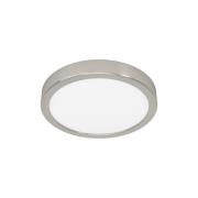 EGLO connect Smart-LED-påbyggingslampe Fueva 6-Z, grå, Ø 21cm