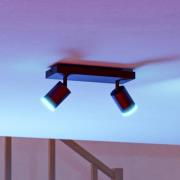 EGLO connect Smart LED-spot Melitello-Z, 2 lyskilder, svart