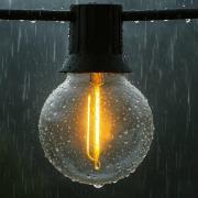 Calex Solar-LED-lyslenke Vista, lengde 10 meter, IP44