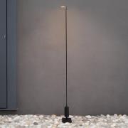 Luceplan LED-veilampe Flia, 75 cm høy, svart, plast