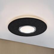 Paulmann Smart LED-taklampe Tulga, antrasitt Ø 45 cm filt