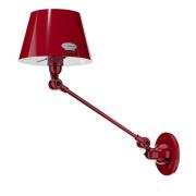 Jieldé Aicler AID301 vegglampe ledd burgunder