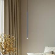 Hengelampe Sopel 1, antrasitt, 1 lyskilde, stål, Ø 5 cm