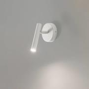 Vegglampe Sopel, taupe, 1 lyskilde, stål, G9, høyde 15 cm