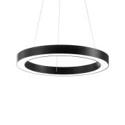 Ideal Lux LED-hengelampe Oracle, Ø 70 cm, svart, 3.000 K
