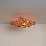 GOOD & MOJO taklampe Madura, Ø 44 cm, brun, bambus E27