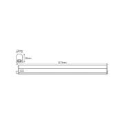 OSRAM LED-lyslist SWITCH BATTEN, 117 cm, 3000 K, hvit