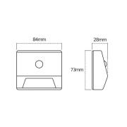 OSRAM nattlys NIGHTLUX STAIR, sølv Sensor Batteri IP54