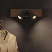 OSRAM takspot MERCURY svart 2-Spot GU10-LED 927 dimbar