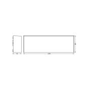 OSRAM utendørs LED-vegglampe ENDURA STYLE IVO, mørkegrå IP65