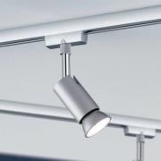 Paulmann URail skinnespot Pure I, krom matt, GU10, metall