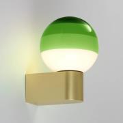MARSET LED-vegglampe Dipping Light A1, grønn/gull