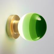 MARSET LED-vegglampe Dipping Light A2, grønn/gull