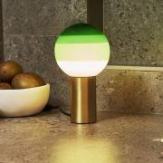 MARSET bordlampe Dipping Light M, grønn/messing