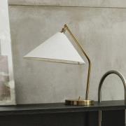 Gubi bordlampe Gräshoppa, hvit, metall/tekstiler, E14