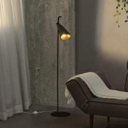 OSRAM gulvlampe Decor Bell, svart, stål, E27, H 120 cm