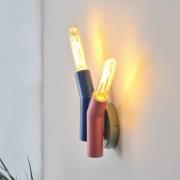 OSRAM vegglampe Decor Straw, 2 lyskilder, farget, stål, E27