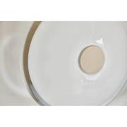 LOOM DESIGN LED-vegglampe Solene, hvit, glass, Ø 20 cm