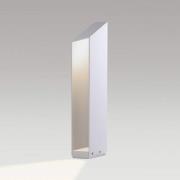 MARSET LED-sokkellampe Domus, høyde 55 cm, hvit, aluminium