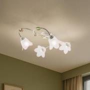 Taklampe Botton florentinsk stil med 4 lyskilder