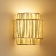 Lindby vegglampe Anuva, naturfarget, papir, høyde 25 cm