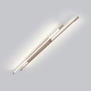 Helestra LED-taklampe LEDA, brun, lengde 150 cm, dimbar