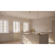 Nuura innfelt spot Anoli Spot Recessed, Ø 10 cm, hvit/gull