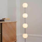 UMAGE LED-gulvlampe Audrey, stålfarget, høyde 128 cm, 4 lyskilder