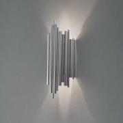 Vegglampe Reis, krom, metall, høyde 50 cm