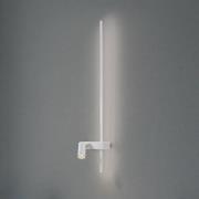 Vegglampe EASY RIGHT, hvit, bredde 80 cm, metall, GU10 + LED