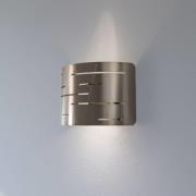 Vegglampe Oisin, gull, metall, høyde 22 cm, E27