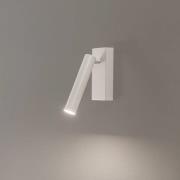 LED-vegglampe Rulo, beige, stål, 3000 K