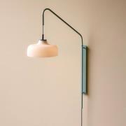 HÜBSCH vegglampe Current, lyseblå, utstikk 71 cm